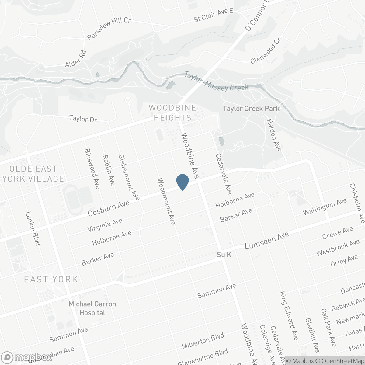 850 COSBURN AVENUE, Toronto, Ontario M4C 2W2